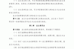 物业议事规则是什么(物业公司部门议事制度)