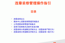 违章物业不管怎么处理(物业发现违章的处理流程是什么?)