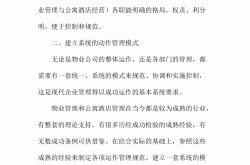 什么是物业经营管理计划(什么是物业经营管理计划和方案)