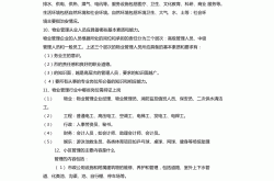 物业基础管理包括什么(物业基础管理包括什么内容)